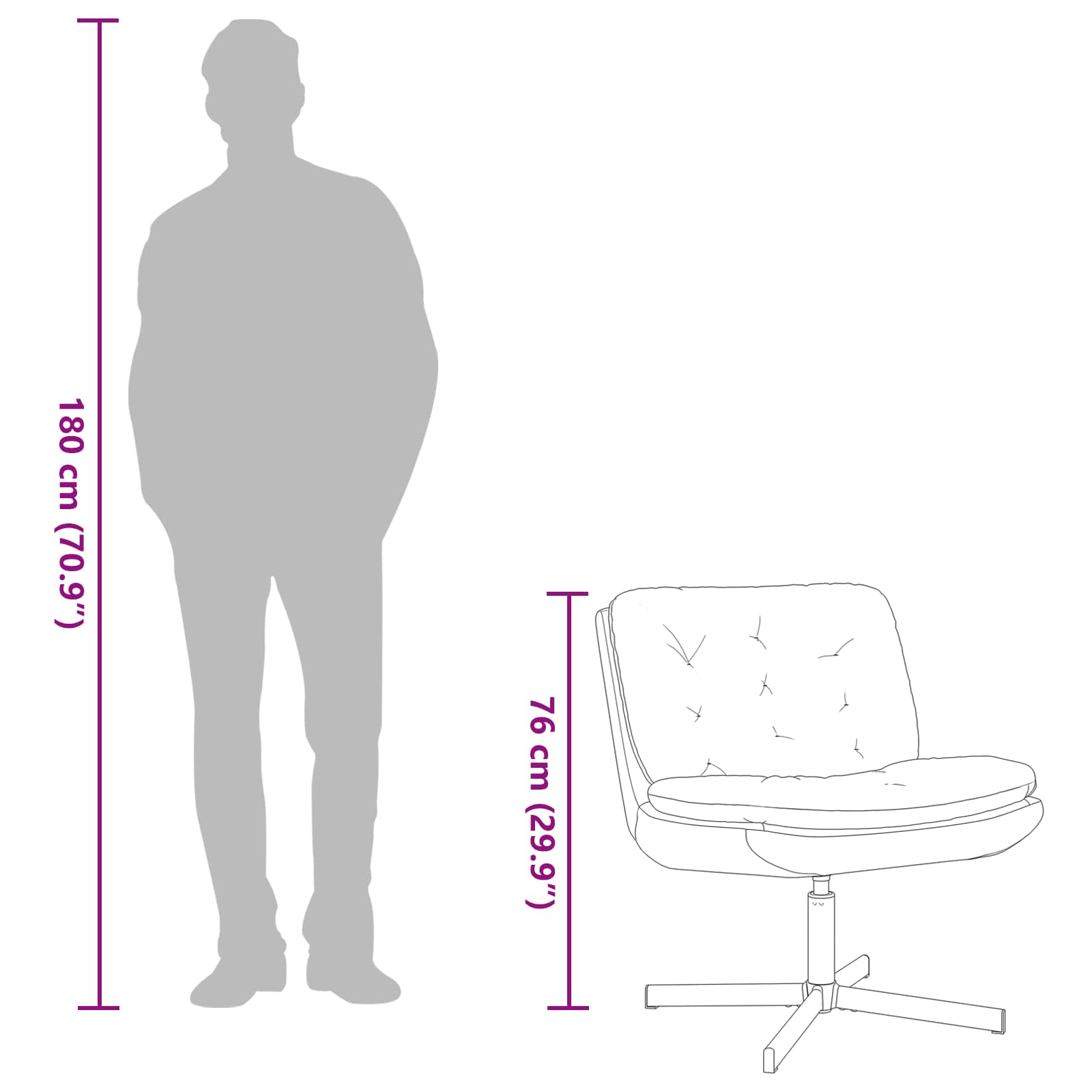 Draaibare Relaxstoel Turquoise 63 x 75 x 76 cm Fluweel is nu te koop bij PeponiXL, paradijselijk wonen!