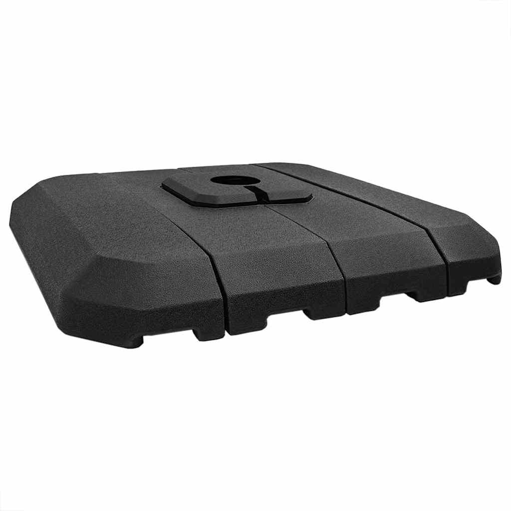 Vrijhangende parasolvoet Zwart 98 x 98 x 98 cm is nu te koop bij PeponiXL, paradijselijk wonen!