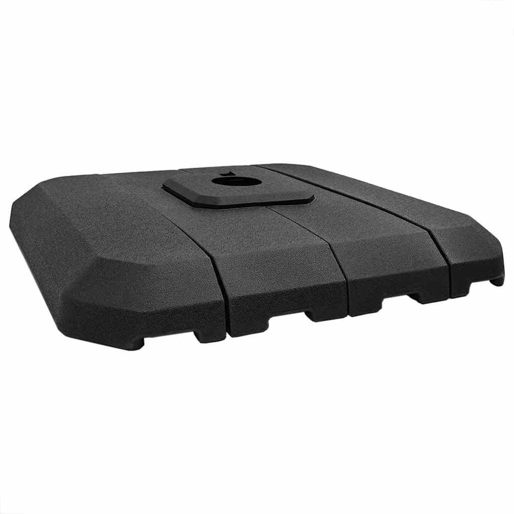 Vrijhangende parasolvoet Zwart 98 x 98 x 98 cm is nu te koop bij PeponiXL, paradijselijk wonen!