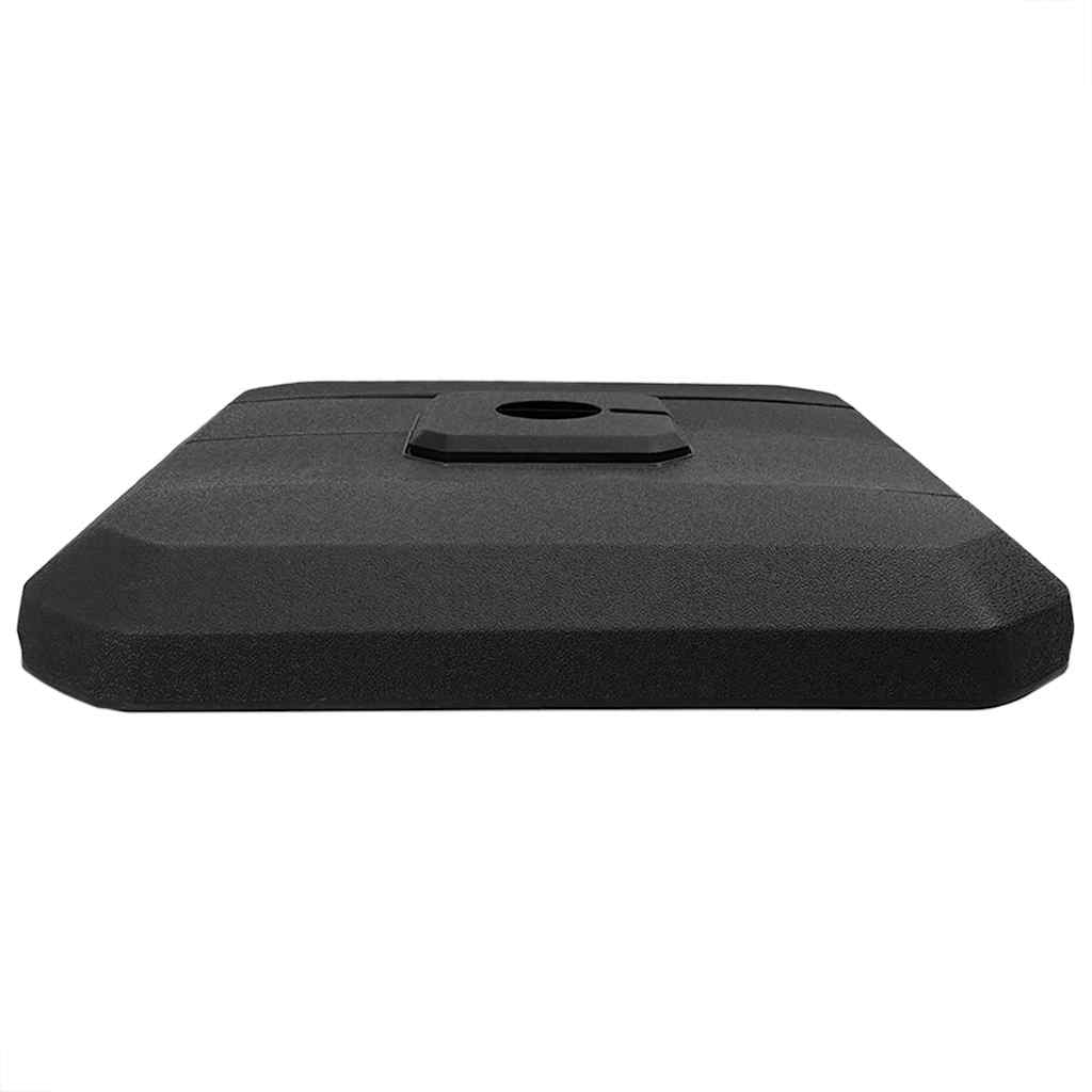 Vrijhangende parasolvoet Zwart 98 x 98 x 98 cm is nu te koop bij PeponiXL, paradijselijk wonen!