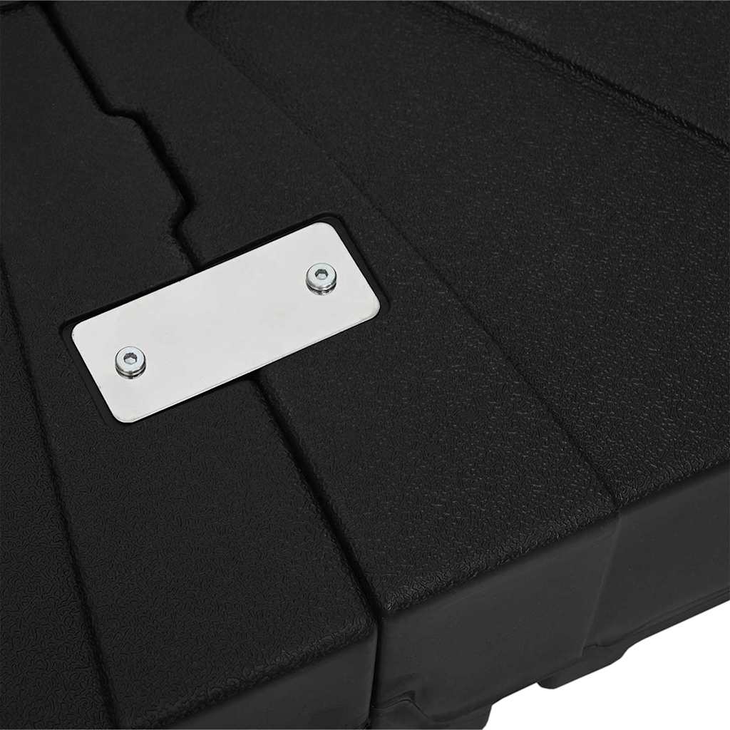 Vrijhangende parasolvoet Zwart 86 x 86 x 19 cm is nu te koop bij PeponiXL, paradijselijk wonen!