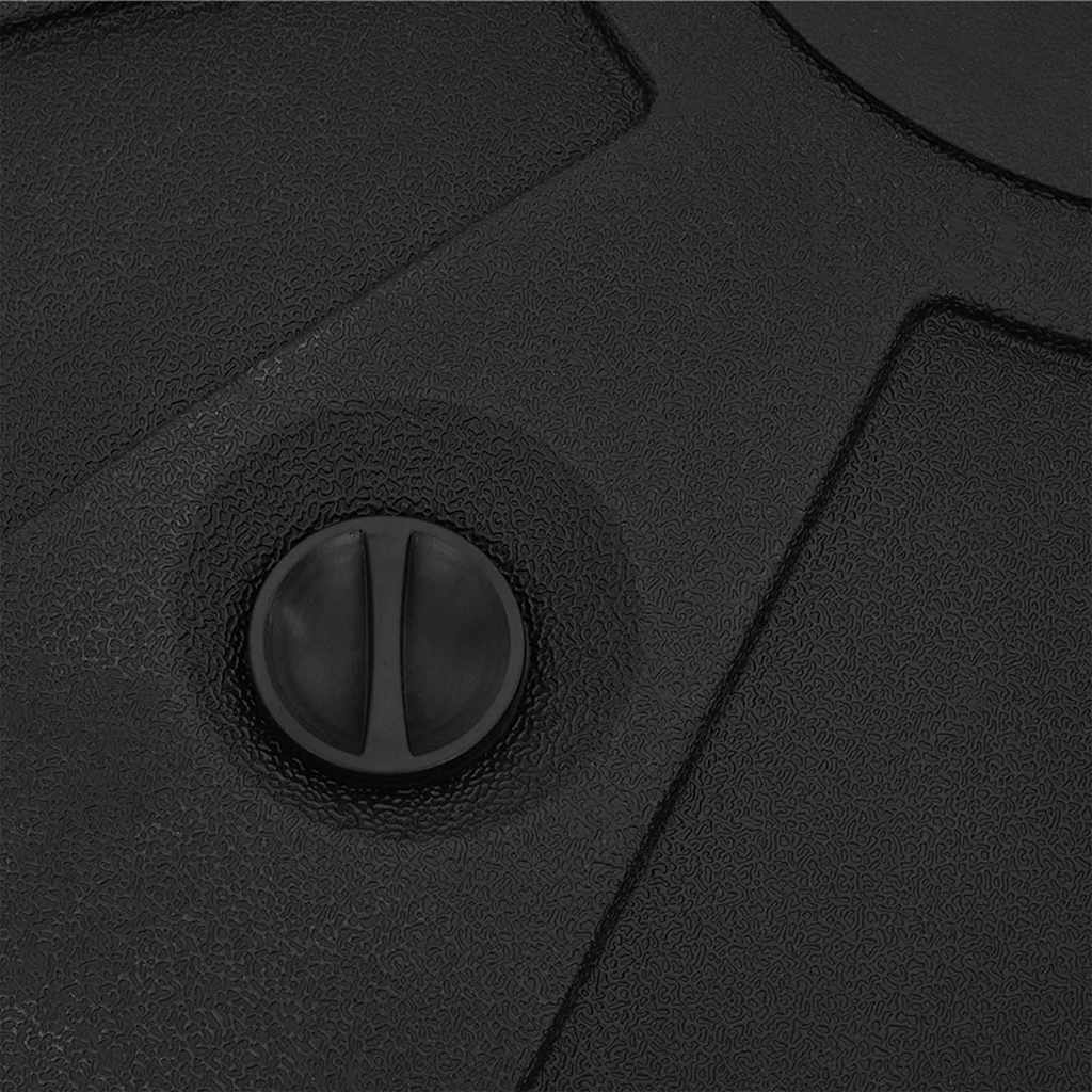 Vrijhangende parasolvoet Zwart 86 x 86 x 19 cm is nu te koop bij PeponiXL, paradijselijk wonen!