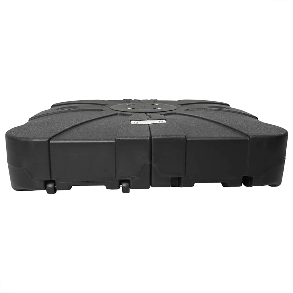 Vrijhangende parasolvoet Zwart 86 x 86 x 19 cm is nu te koop bij PeponiXL, paradijselijk wonen!