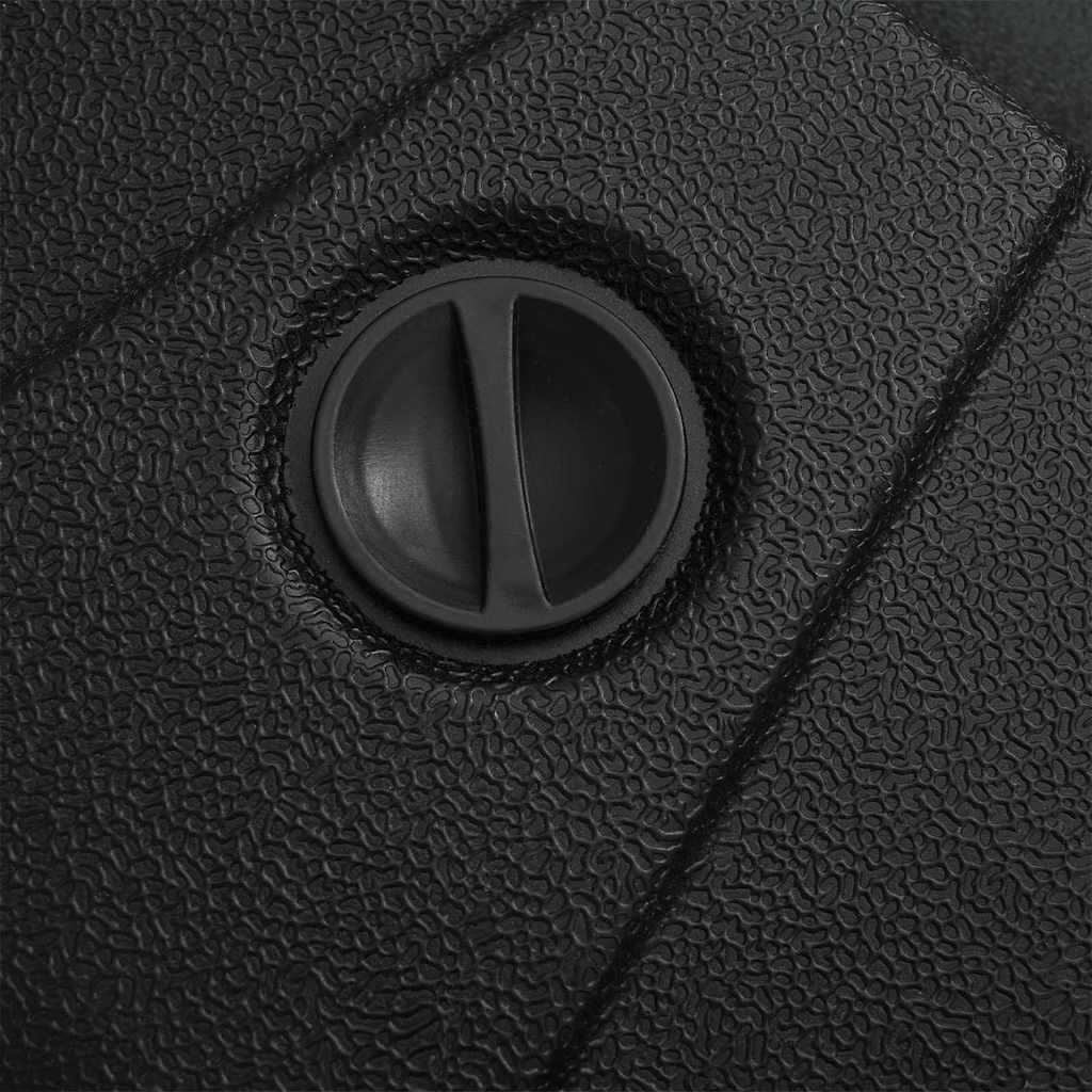 Vrijhangende parasolvoet Zwart 88,5 x 88,5 x 12 cm is nu te koop bij PeponiXL, paradijselijk wonen!