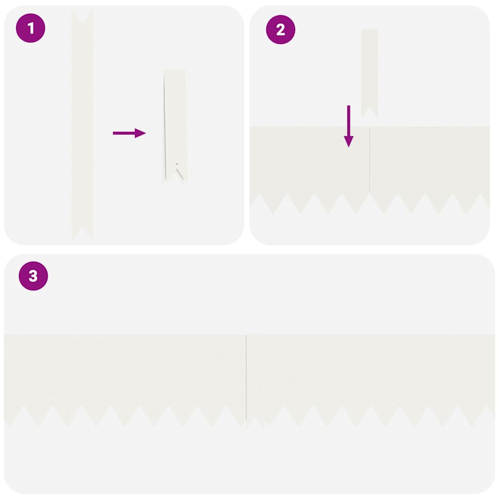 Tuinrand 50 pcs Wit 100 x 0.05 x 20 cm Koudgewalst staal is nu te koop bij PeponiXL, paradijselijk wonen!