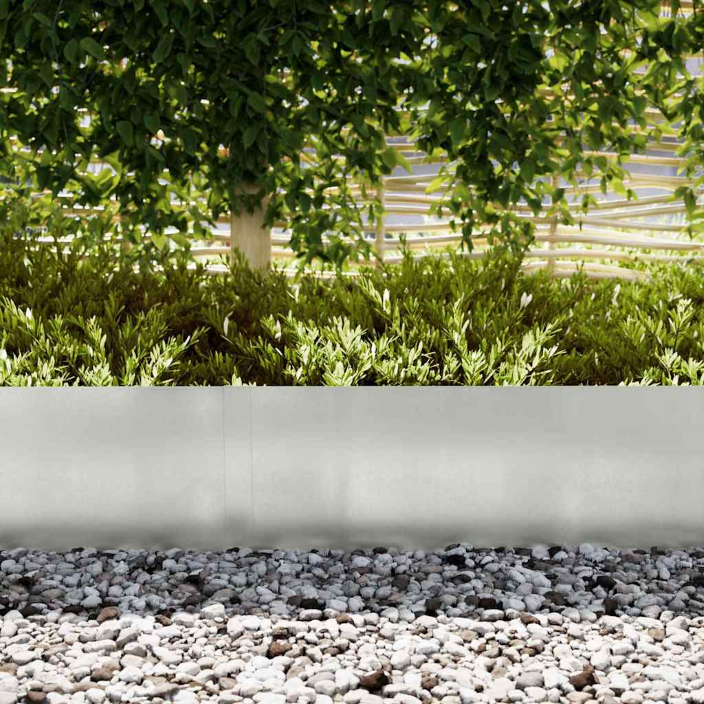 Tuinrand 30 pcs Zilver 100 x 0.05 x 20 cm Roestvrij staal is nu te koop bij PeponiXL, paradijselijk wonen!