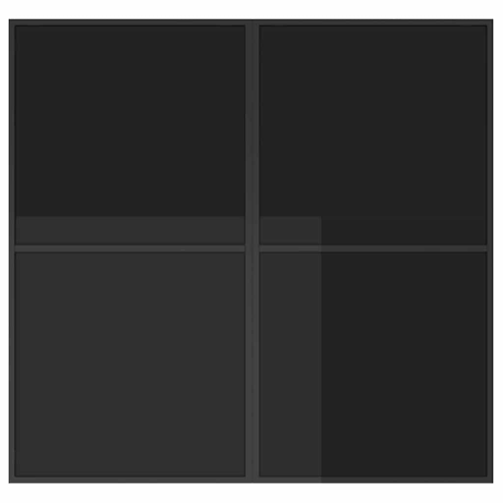 Tuin eettafelset 9 pcs Zwart Staal is nu te koop bij PeponiXL, paradijselijk wonen!