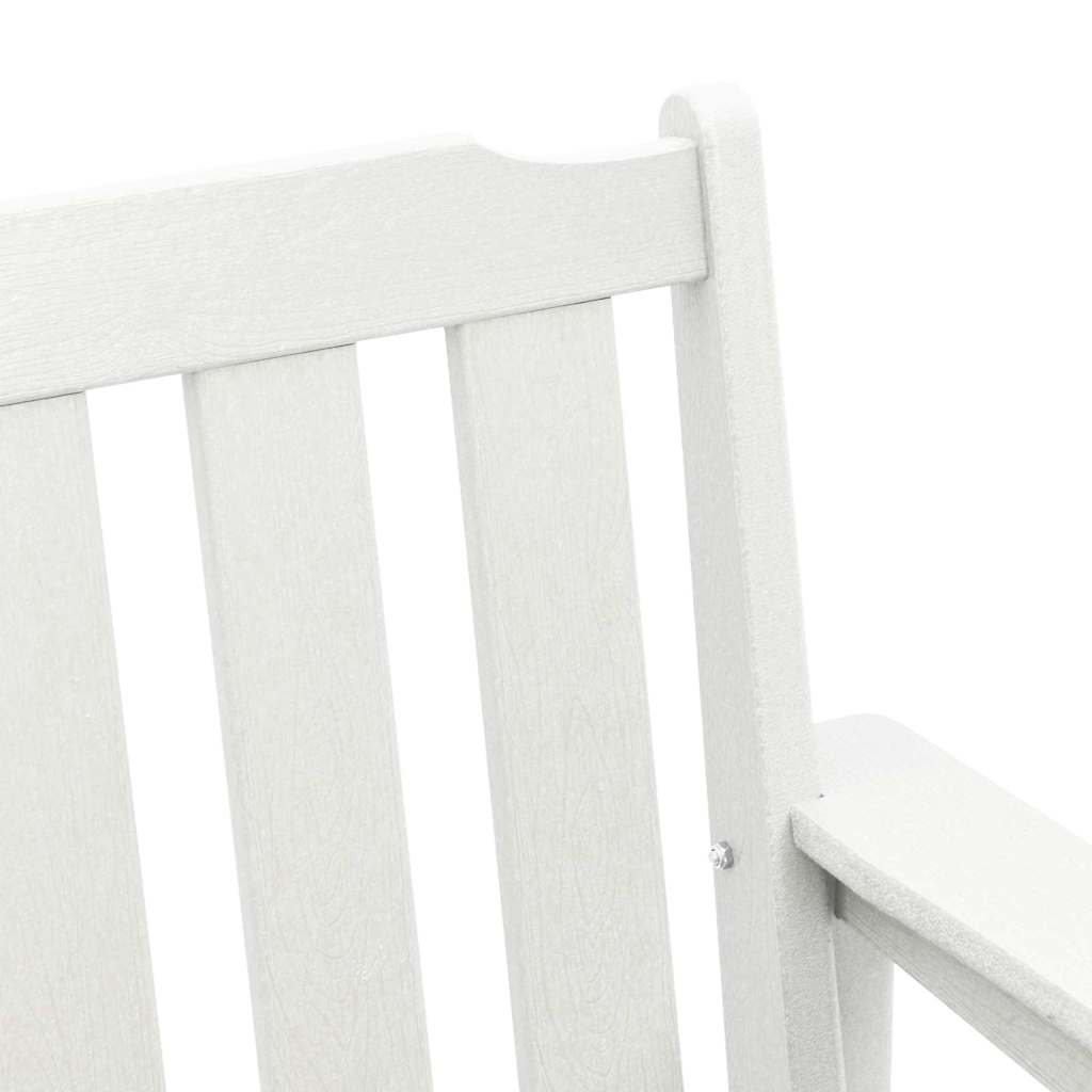 Tuinstoel 4 pcs Wit 65.5 x 59 x 88 cm Polyetheen is nu te koop bij PeponiXL, paradijselijk wonen!