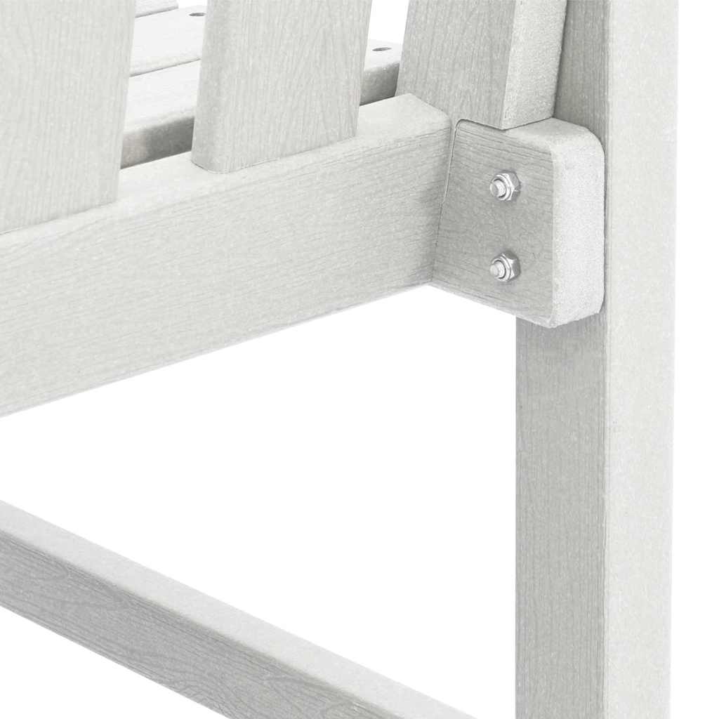Tuinstoel 4 pcs Wit 65.5 x 59 x 88 cm Polyetheen is nu te koop bij PeponiXL, paradijselijk wonen!