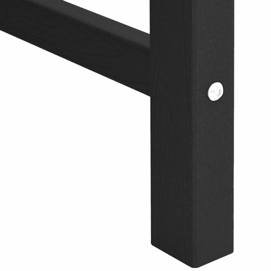 Tuinstoel 6 pcs Zwart 65.5 x 59 x 88 cm Polyetheen is nu te koop bij PeponiXL, paradijselijk wonen!