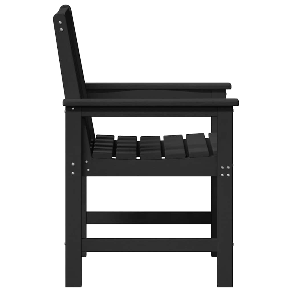 Tuinstoel 6 pcs Zwart 65.5 x 59 x 88 cm Polyetheen is nu te koop bij PeponiXL, paradijselijk wonen!