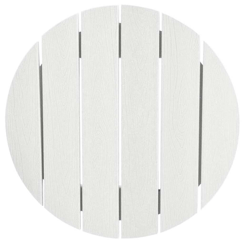 Tuin Bar Set 3 pcs Wit HDPE is nu te koop bij PeponiXL, paradijselijk wonen!