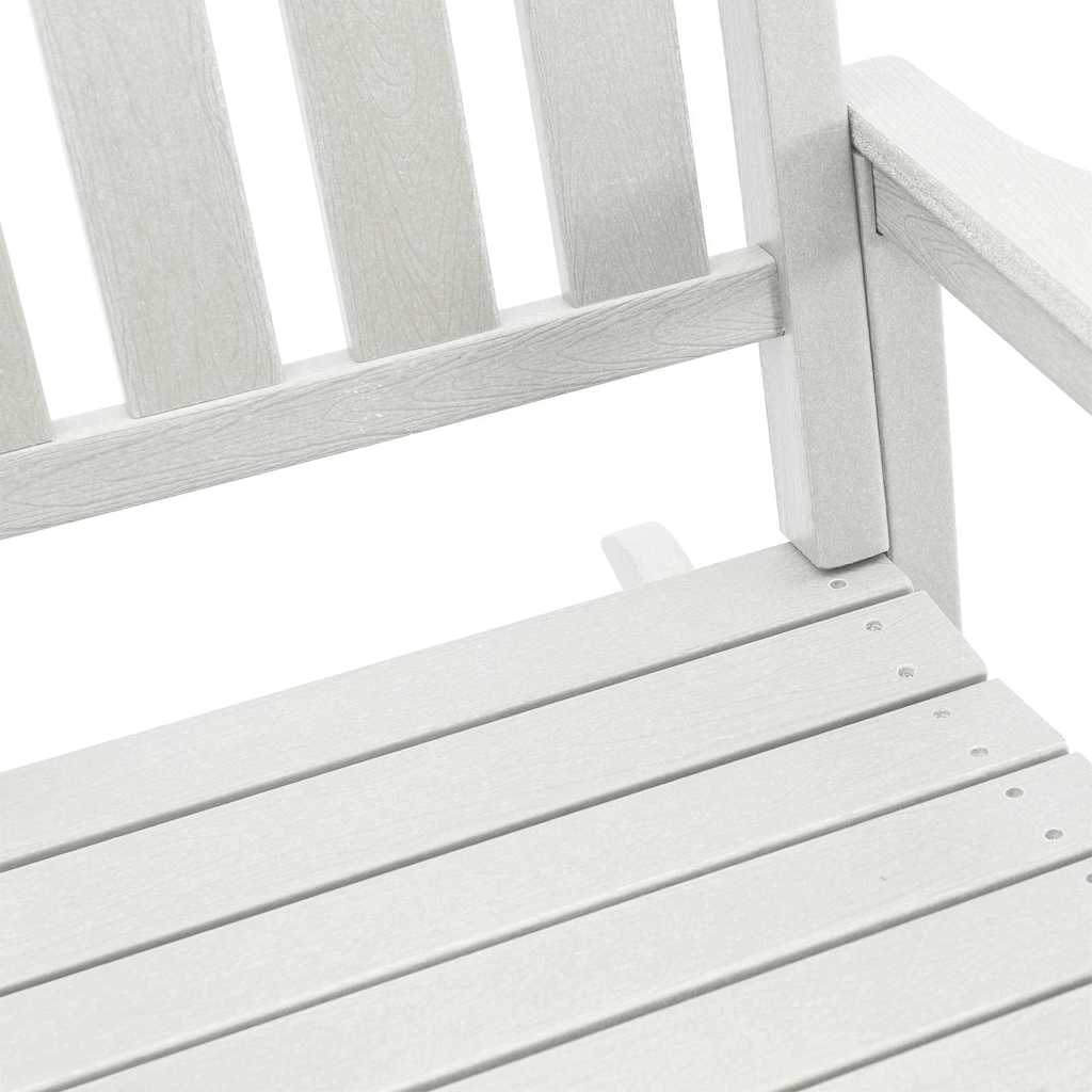 Schommelstoel 2 pcs Wit 92 x 70 x 108 cm Polyetheen is nu te koop bij PeponiXL, paradijselijk wonen!