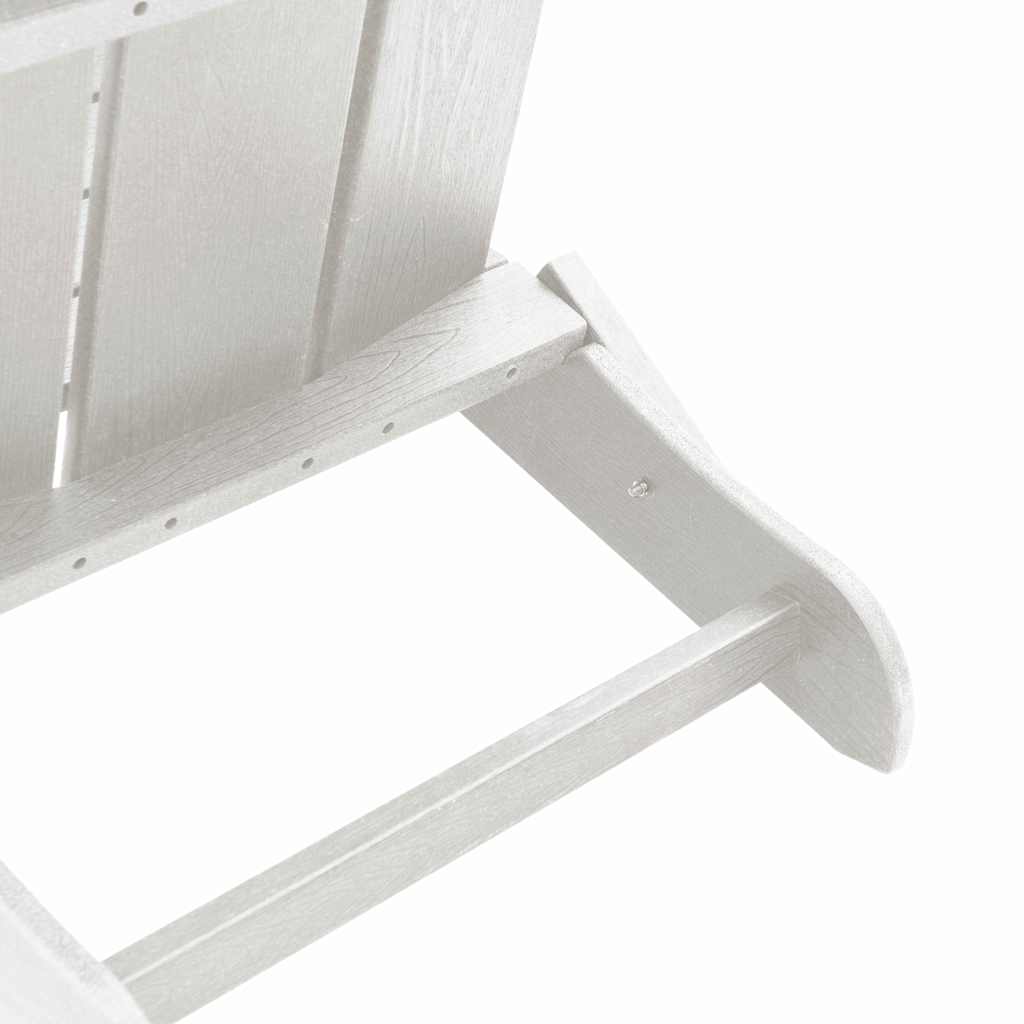 Tuinstoel 2 pcs Wit 80.5 x 74.5 x 92 cm Polyetheen is nu te koop bij PeponiXL, paradijselijk wonen!