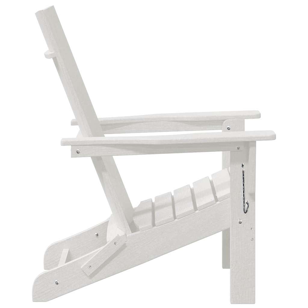 Tuinstoel 2 pcs Wit 80.5 x 74.5 x 92 cm Polyetheen is nu te koop bij PeponiXL, paradijselijk wonen!