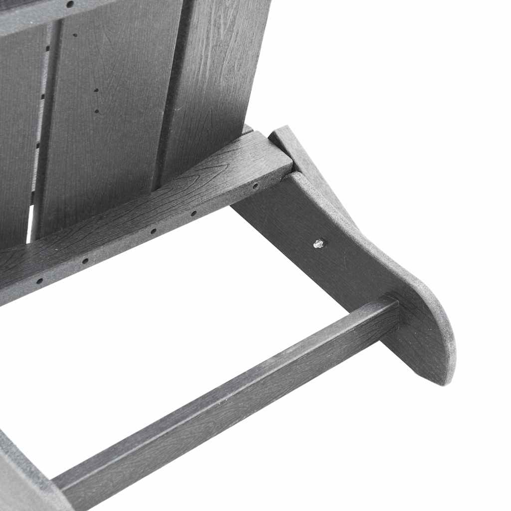 Tuinstoel 2 pcs Lichtgrijs 80.5 x 74.5 x 92 cm Polyetheen is nu te koop bij PeponiXL, paradijselijk wonen!
