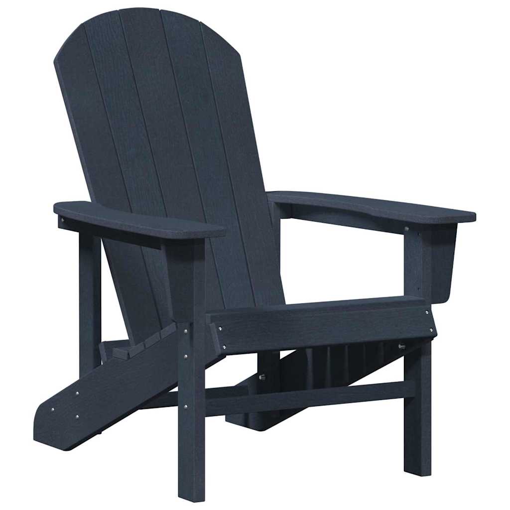 Tuinstoel 2 pcs Marineblauw 82 x 74 x 92 cm Polyetheen is nu te koop bij PeponiXL, paradijselijk wonen!