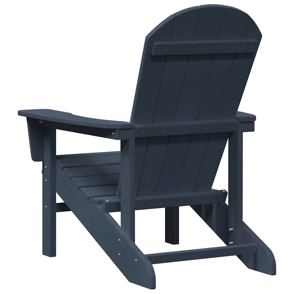 Tuinstoel 2 pcs Marineblauw 82 x 74 x 92 cm Polyetheen is nu te koop bij PeponiXL, paradijselijk wonen!
