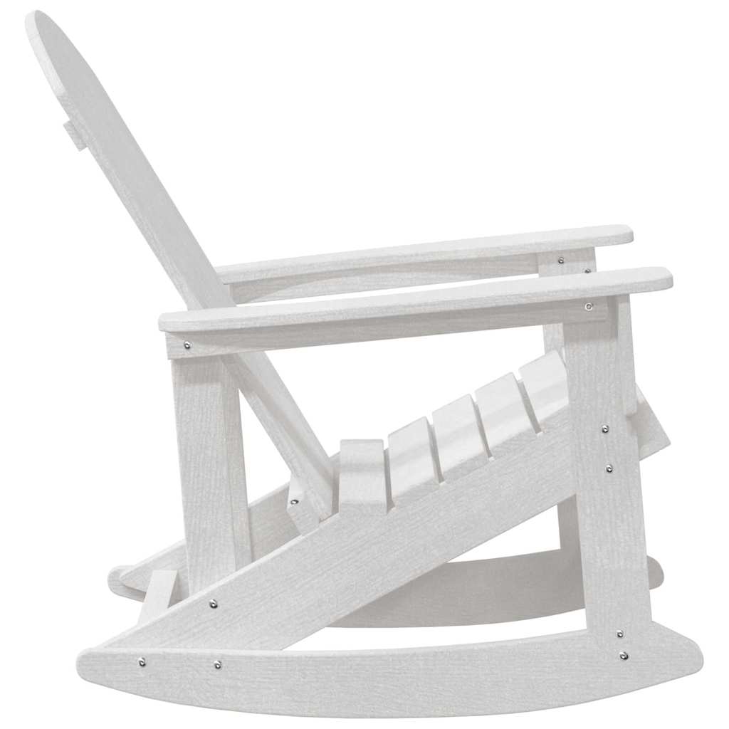 Adirondack Schommeltjes 2 pcs Wit HDPE is nu te koop bij PeponiXL, paradijselijk wonen!