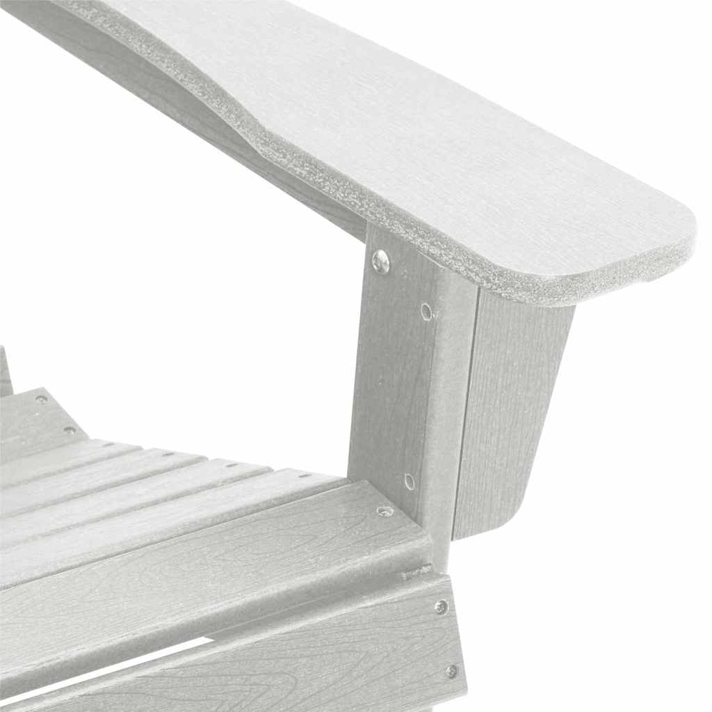Tuinstoel 2 pcs Wit 83 x 74 x 92 cm Polyetheen is nu te koop bij PeponiXL, paradijselijk wonen!