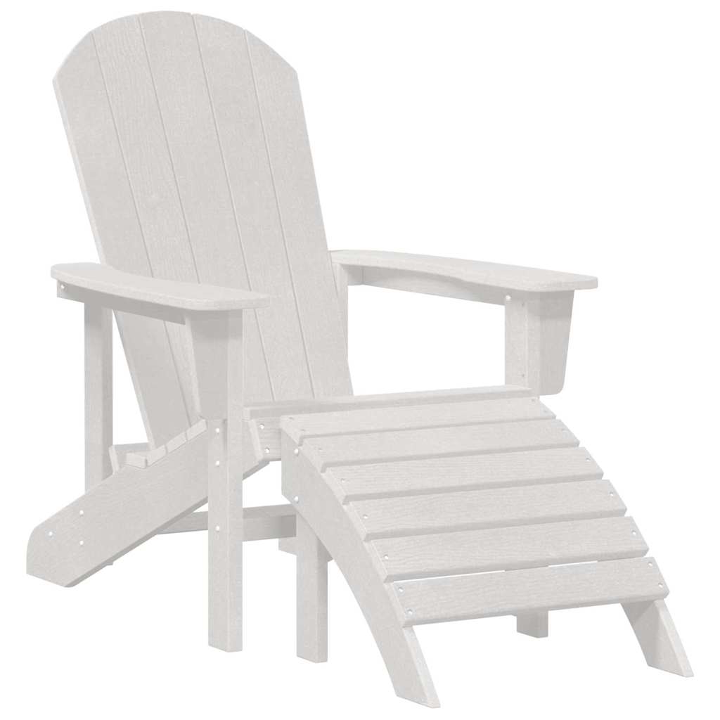 Tuinstoel 2 pcs Wit 83 x 74 x 92 cm Polyetheen is nu te koop bij PeponiXL, paradijselijk wonen!