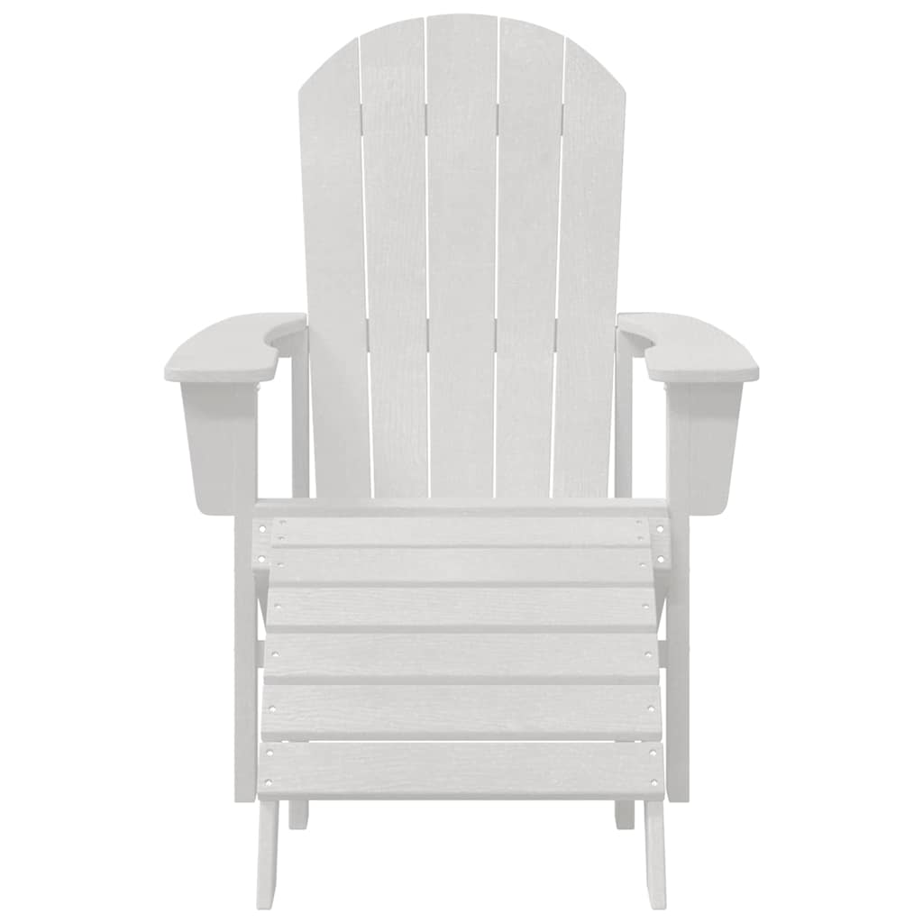 Tuinstoel 2 pcs Wit 83 x 74 x 92 cm Polyetheen is nu te koop bij PeponiXL, paradijselijk wonen!
