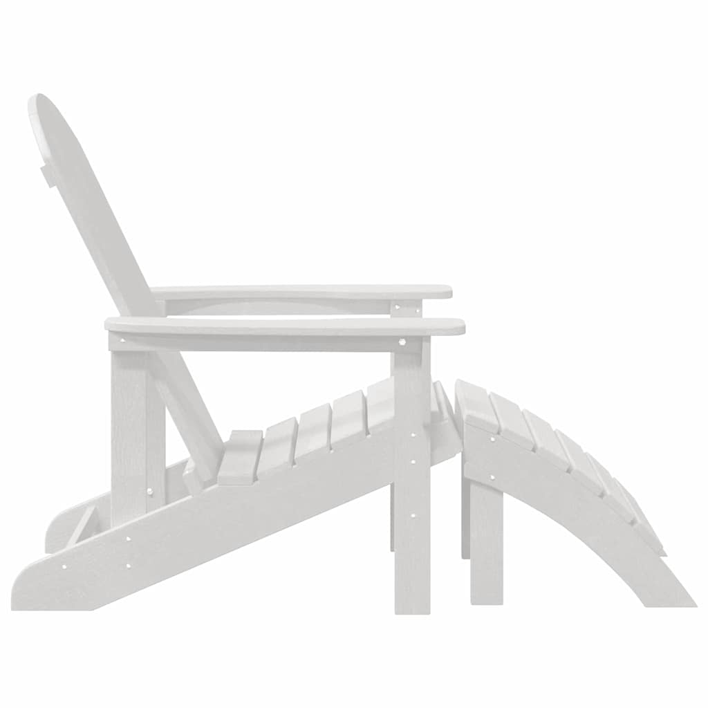 Tuinstoel 2 pcs Wit 83 x 74 x 92 cm Polyetheen is nu te koop bij PeponiXL, paradijselijk wonen!