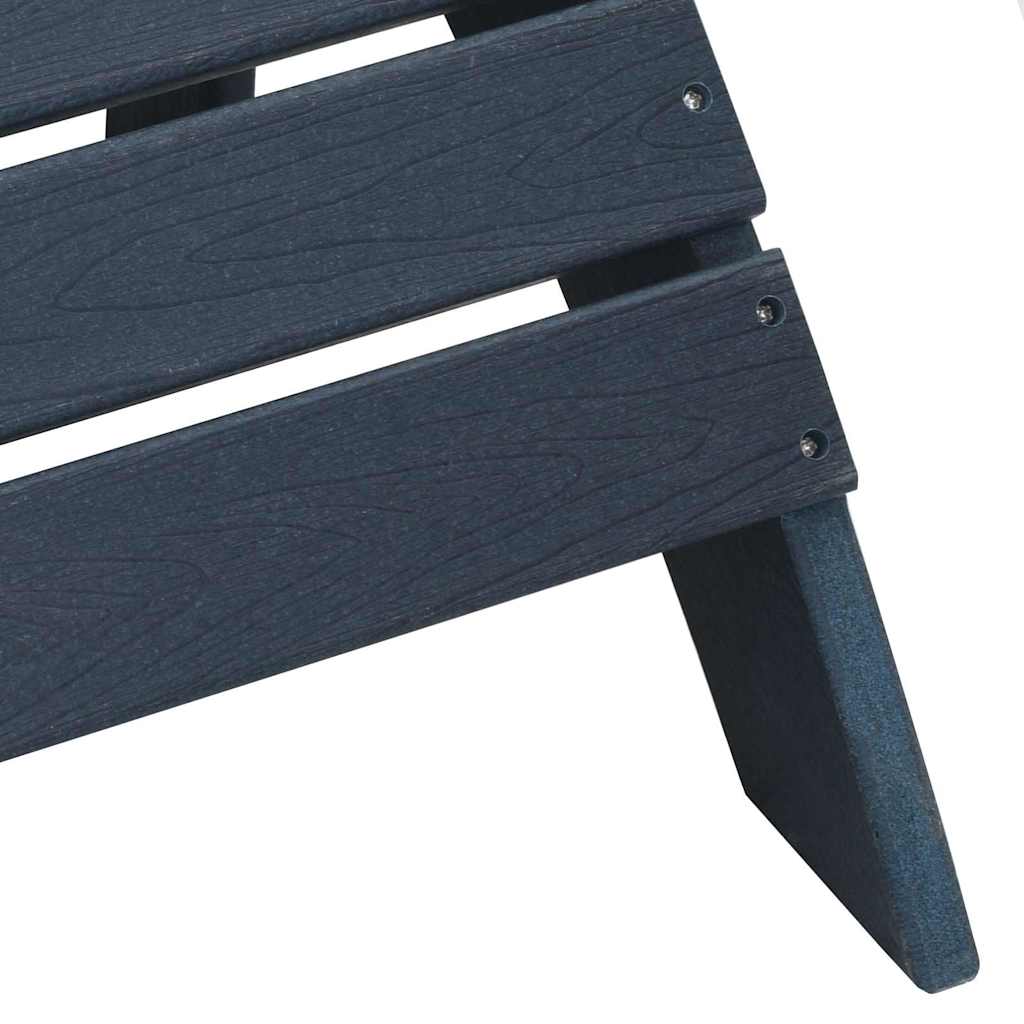 Tuinstoel 2 pcs Marineblauw 83 x 74 x 92 cm Polyetheen is nu te koop bij PeponiXL, paradijselijk wonen!