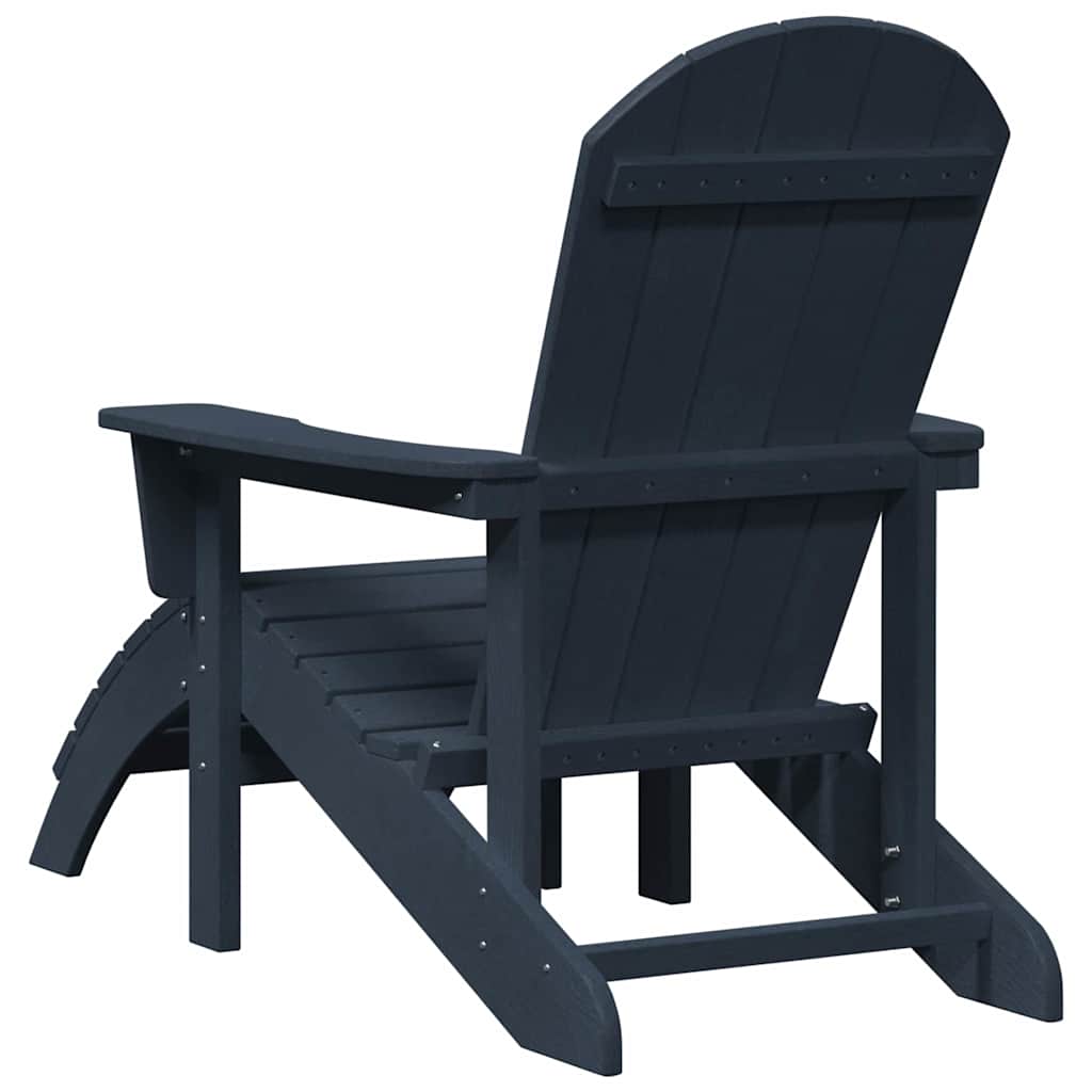 Tuinstoel 2 pcs Marineblauw 83 x 74 x 92 cm Polyetheen is nu te koop bij PeponiXL, paradijselijk wonen!