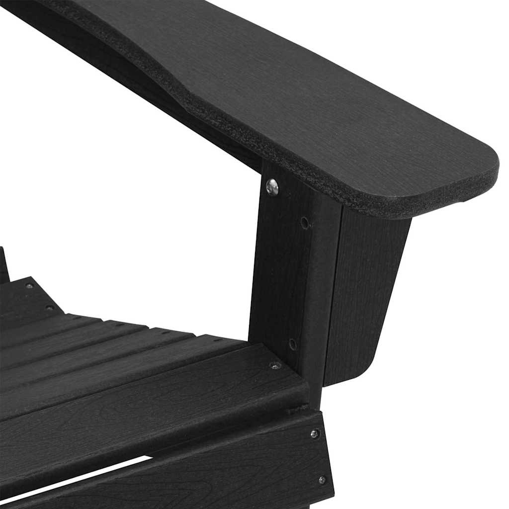 Tuinstoel 3 pcs Zwart Polyetheen is nu te koop bij PeponiXL, paradijselijk wonen!