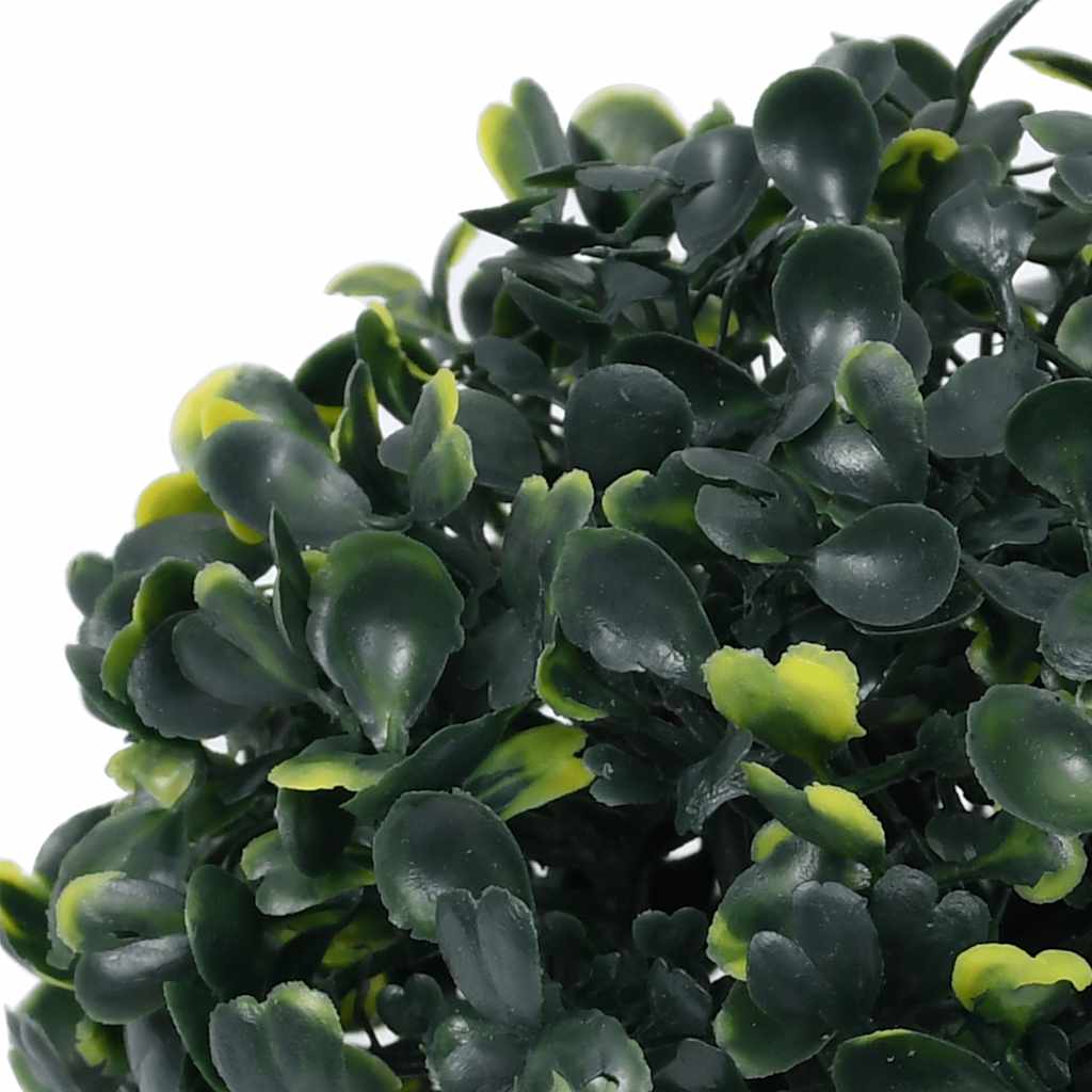 Kunstbuxusballen met LED-verlichting 2 st 22 cm groen is nu te koop bij PeponiXL, paradijselijk wonen!