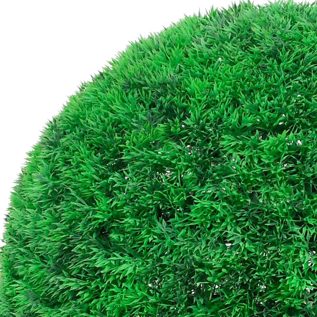 Kunstbuxusballen met LED-verlichting 2 st 27 cm groen is nu te koop bij PeponiXL, paradijselijk wonen!