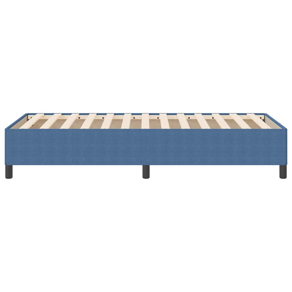 Boxspringbed Blauw 80 x 200 cm Katoen Stof is nu te koop bij PeponiXL, paradijselijk wonen!