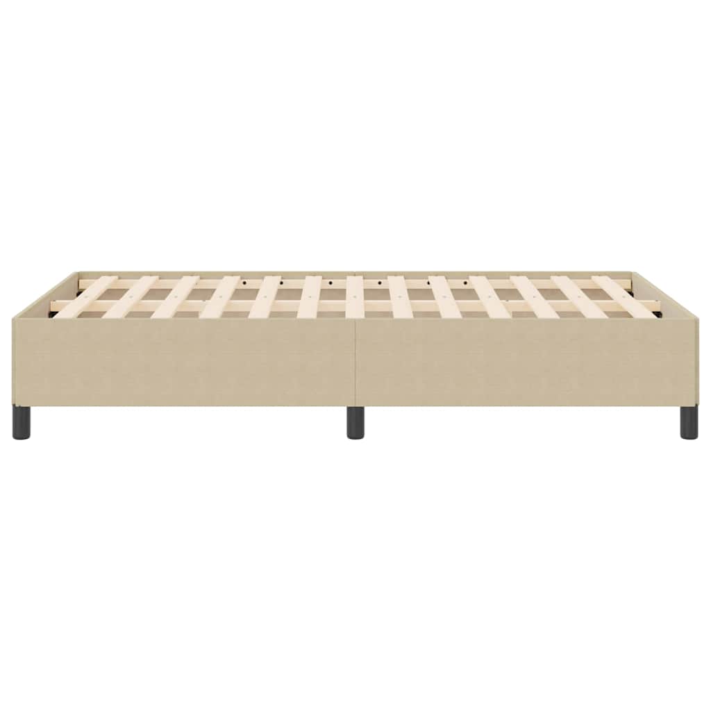 Boxspringbed Grijs groen 120 x 190 cm Katoen Stof is nu te koop bij PeponiXL, paradijselijk wonen!