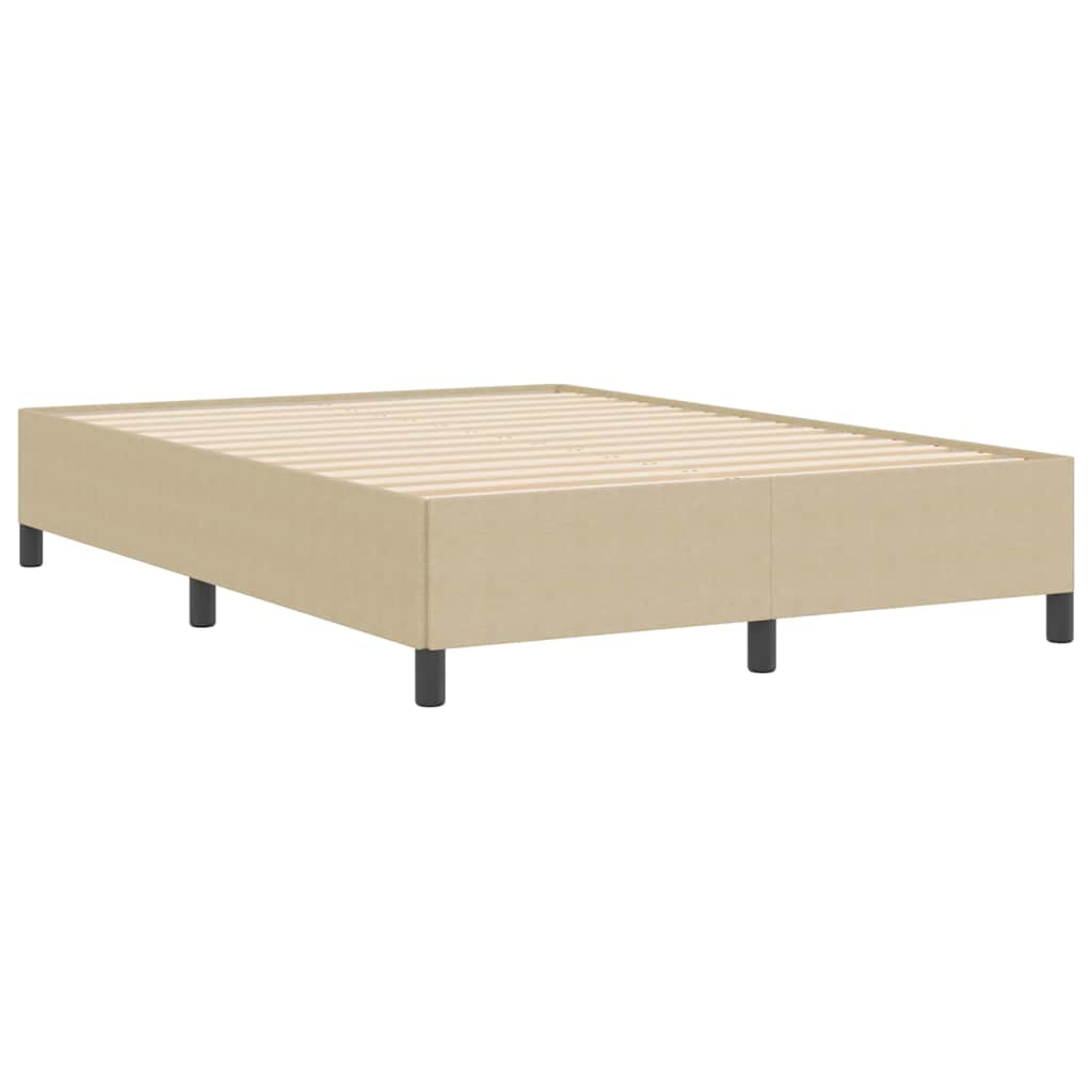 Boxspringbed Grijs groen 160 x 200 cm Katoen Stof is nu te koop bij PeponiXL, paradijselijk wonen!