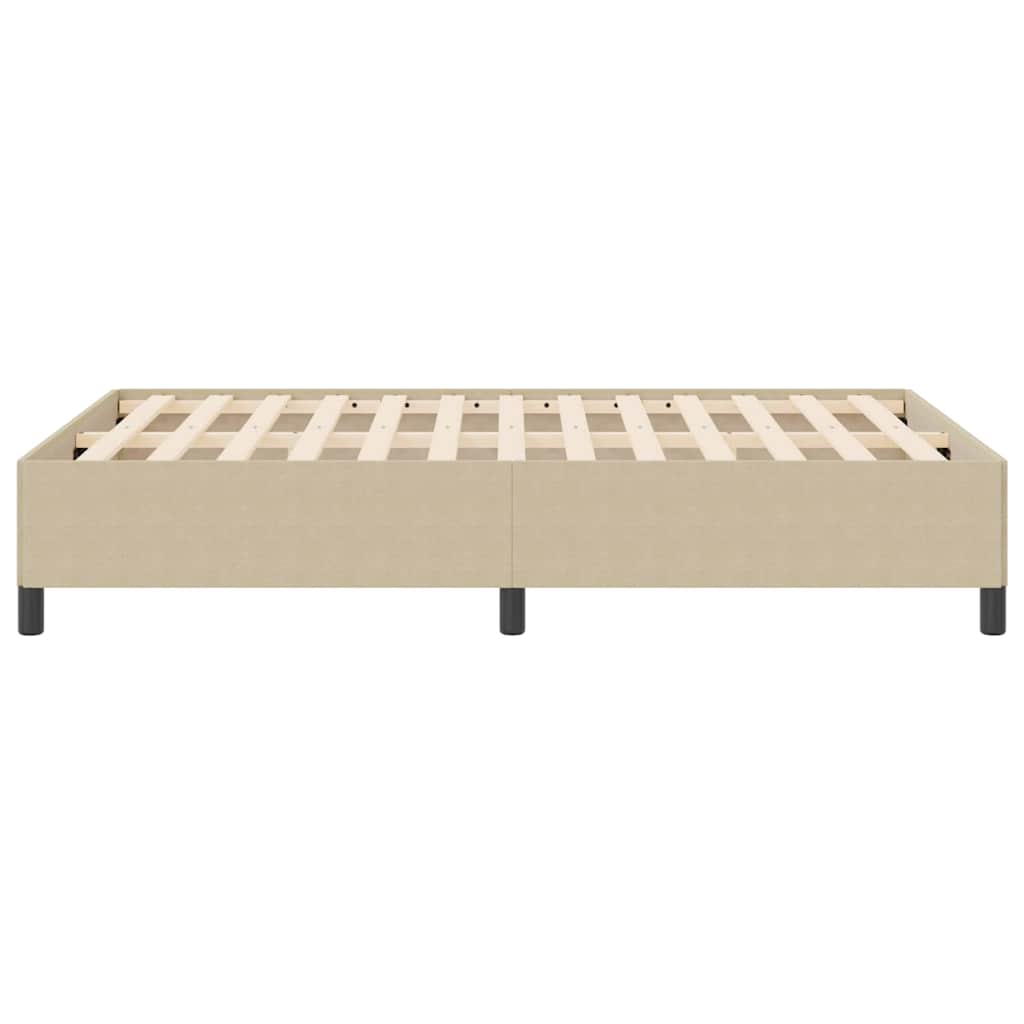 Boxspringbed Grijs groen 160 x 200 cm Katoen Stof is nu te koop bij PeponiXL, paradijselijk wonen!