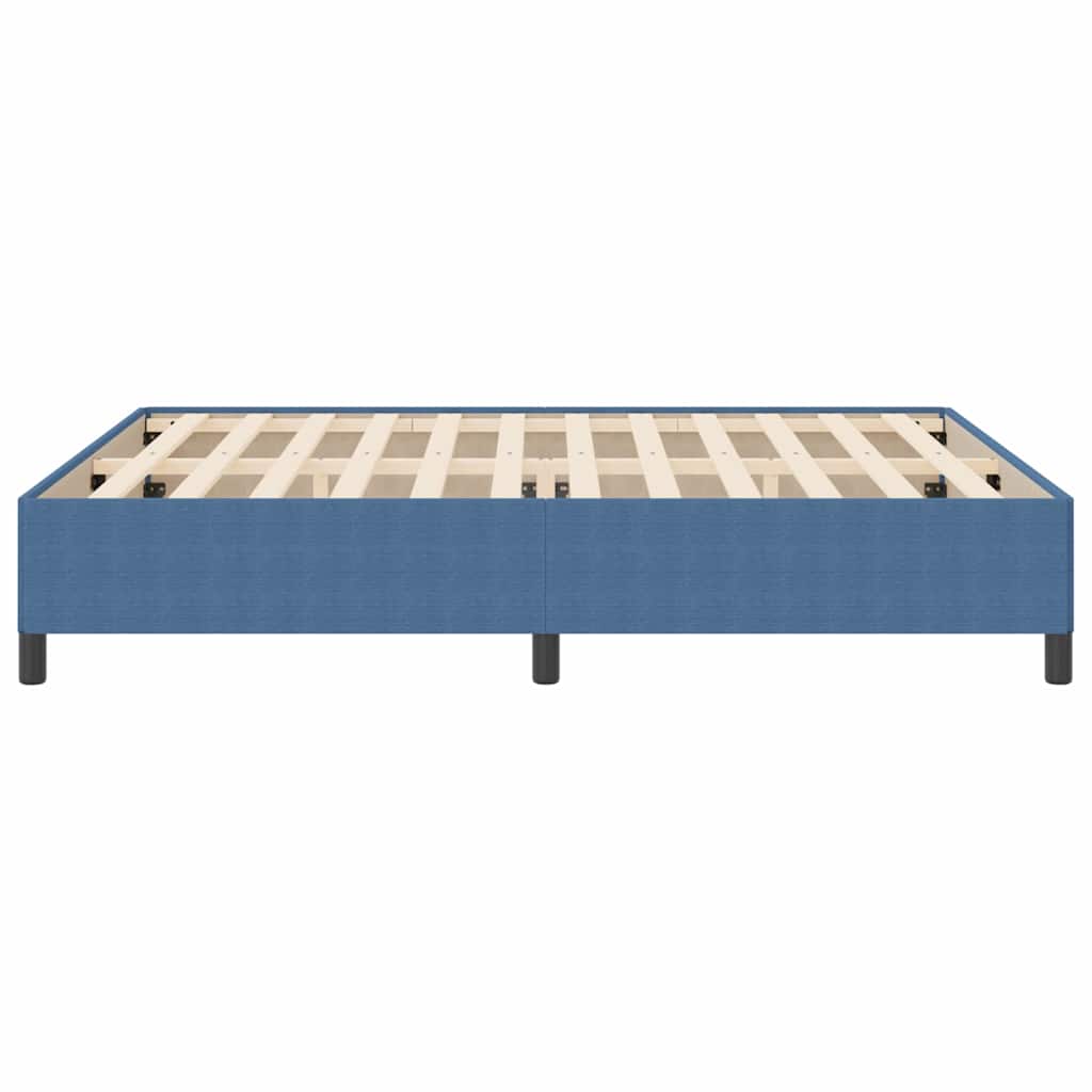 Boxspringbed Blauw 180 x 200 cm Katoen Stof is nu te koop bij PeponiXL, paradijselijk wonen!