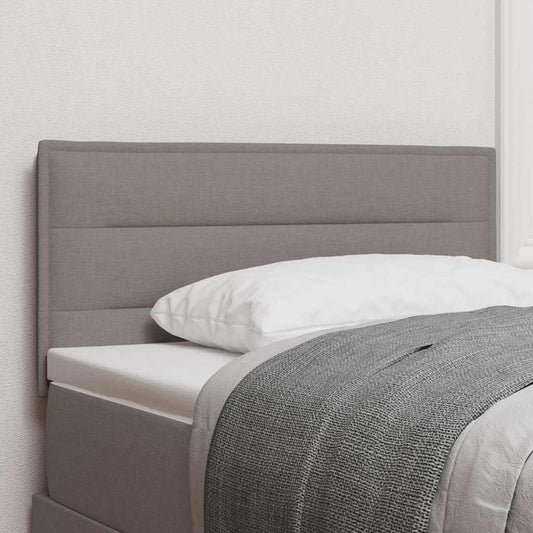 Hoofdbord Taupe 80 cm Stof is nu te koop bij PeponiXL, paradijselijk wonen!