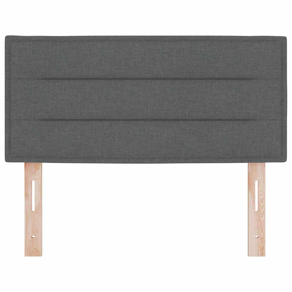 Hoofdbord Donkergrijs 90 cm Stof is nu te koop bij PeponiXL, paradijselijk wonen!