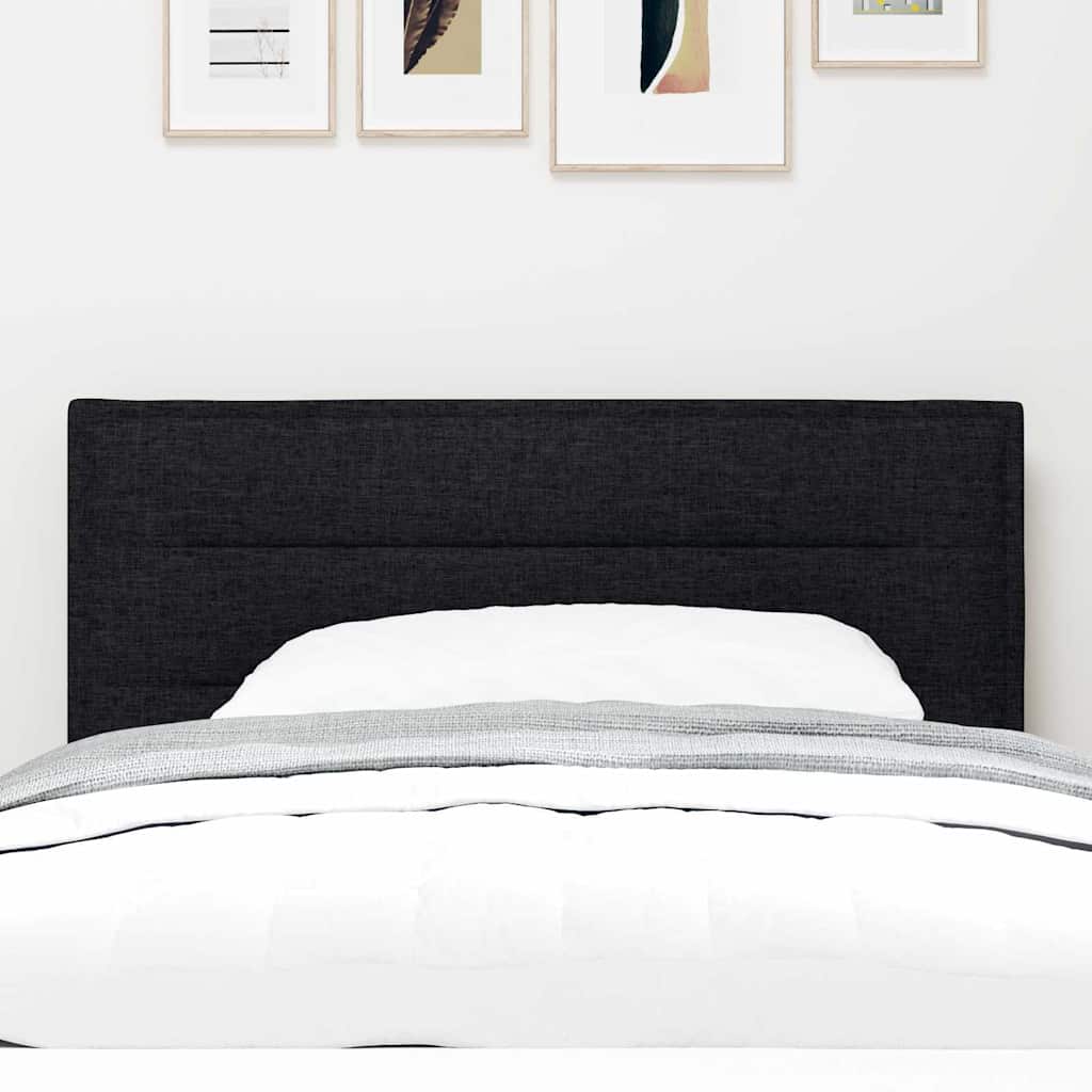 Hoofdbord Zwart 90 cm Stof is nu te koop bij PeponiXL, paradijselijk wonen!