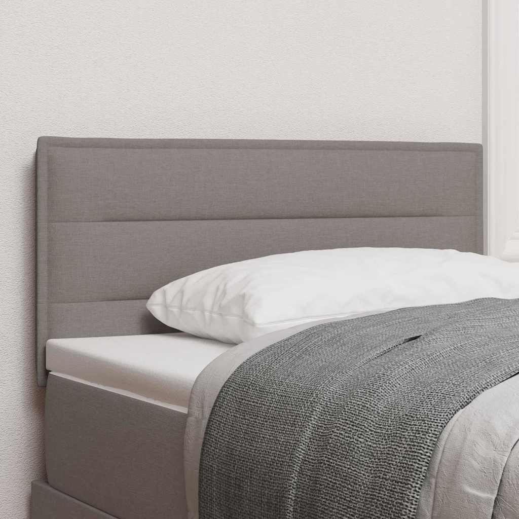 Hoofdbord Taupe 90 cm Stof is nu te koop bij PeponiXL, paradijselijk wonen!