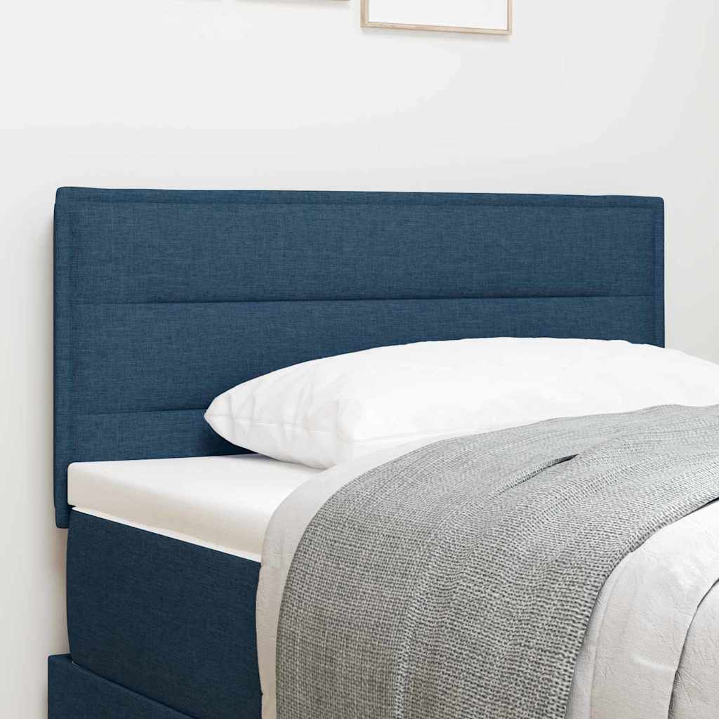 Hoofdbord Blauw 90 cm Stof is nu te koop bij PeponiXL, paradijselijk wonen!