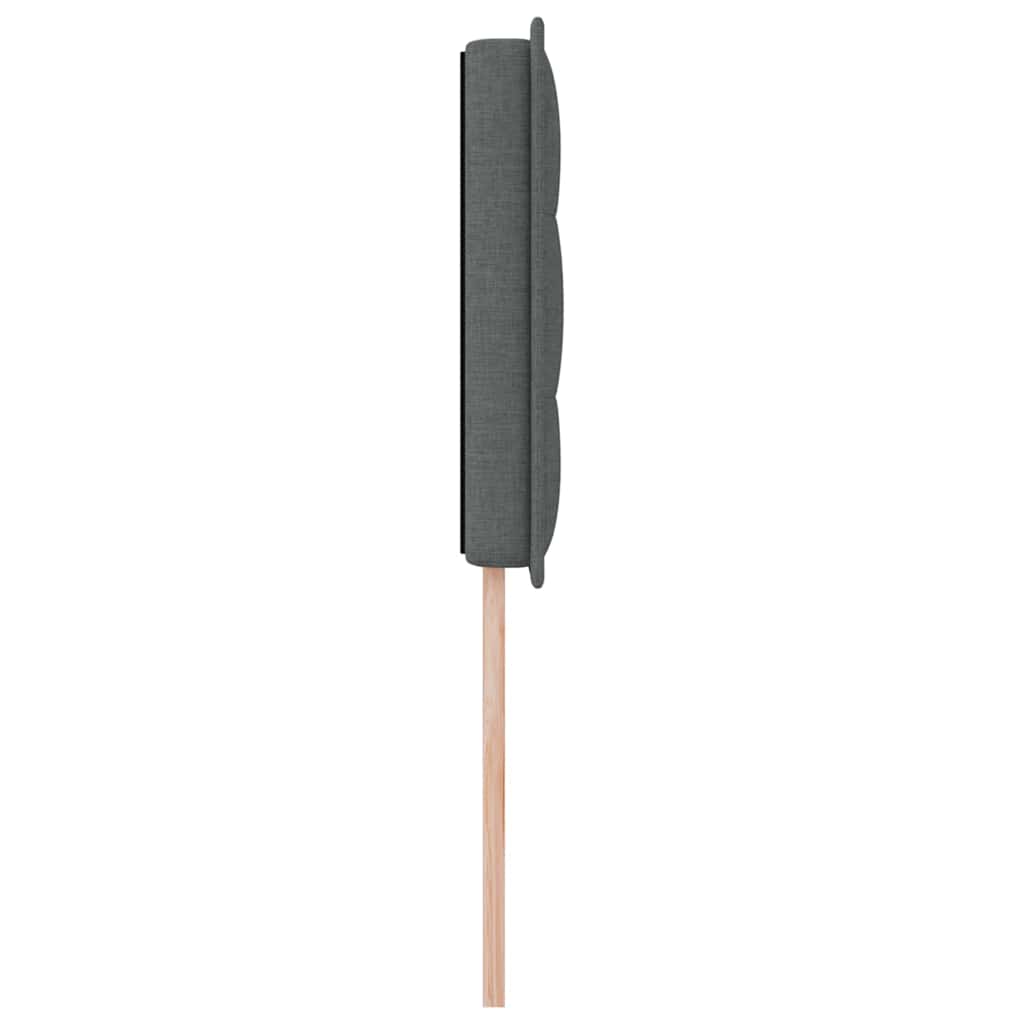 Hoofdbord Donkergrijs 100 cm Stof is nu te koop bij PeponiXL, paradijselijk wonen!
