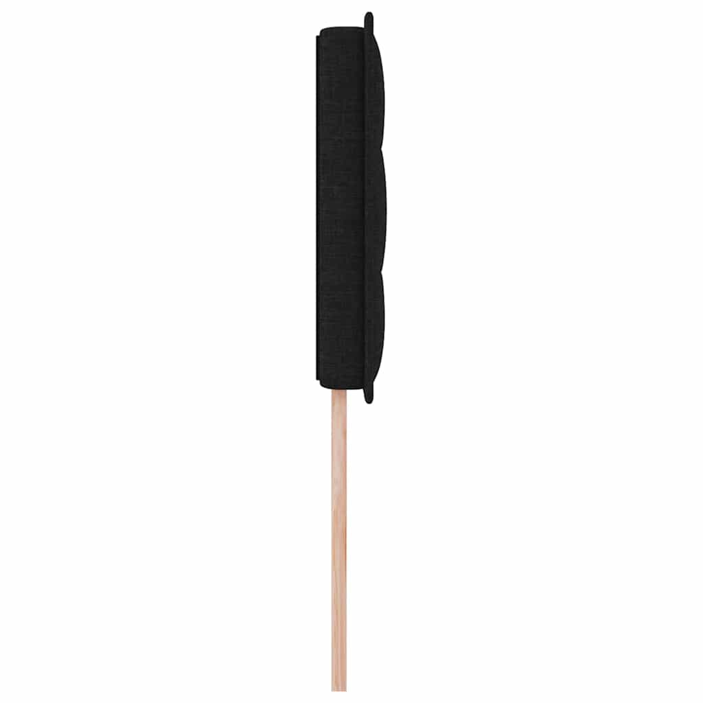 Hoofdbord Zwart 100 cm Stof is nu te koop bij PeponiXL, paradijselijk wonen!