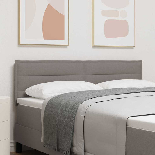 Hoofdbord Taupe 144 cm Stof is nu te koop bij PeponiXL, paradijselijk wonen!