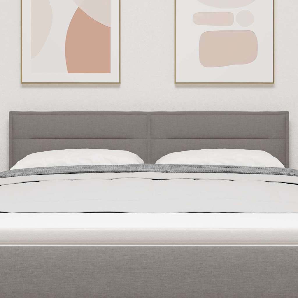 Hoofdbord Taupe 144 cm Stof is nu te koop bij PeponiXL, paradijselijk wonen!