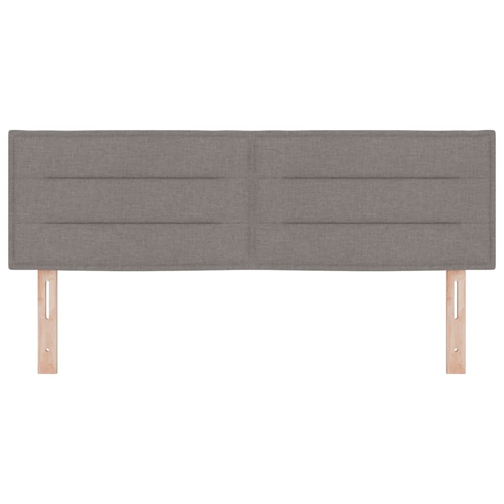 Hoofdbord Taupe 144 cm Stof is nu te koop bij PeponiXL, paradijselijk wonen!