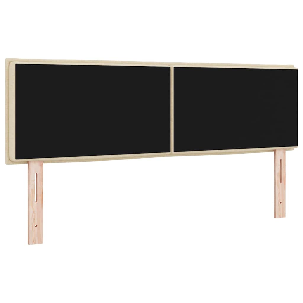 Hoofdbord Crème 144 cm Stof is nu te koop bij PeponiXL, paradijselijk wonen!