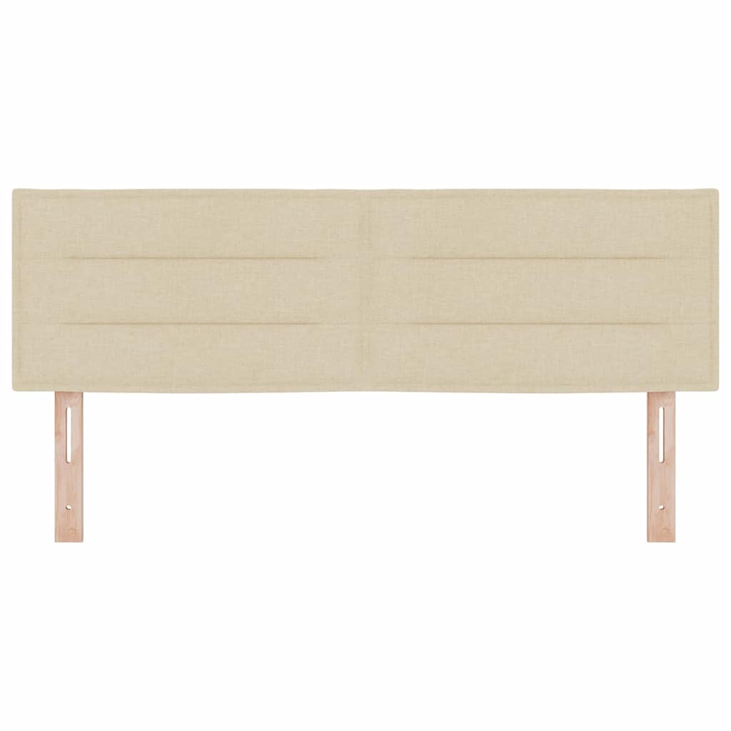 Hoofdbord Crème 144 cm Stof is nu te koop bij PeponiXL, paradijselijk wonen!