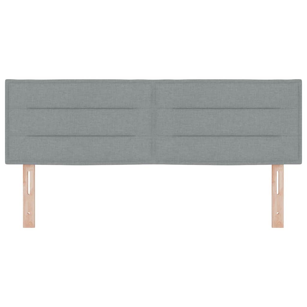 Hoofdbord Lichtgrijs 160 cm Stof is nu te koop bij PeponiXL, paradijselijk wonen!